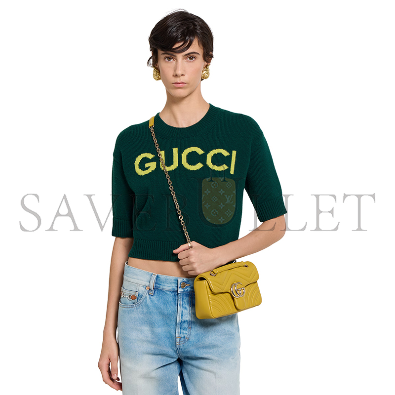 GUCCI GG MARMONT SMALL SHOULDER BAG 837280 (22*12.5*6cm) GUCCI GG MARMONT SMALL SHOULDER BAG 837280 (22*12.5*6cm)
